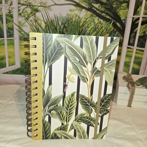 Tropical Leaf Spiral Notebook
